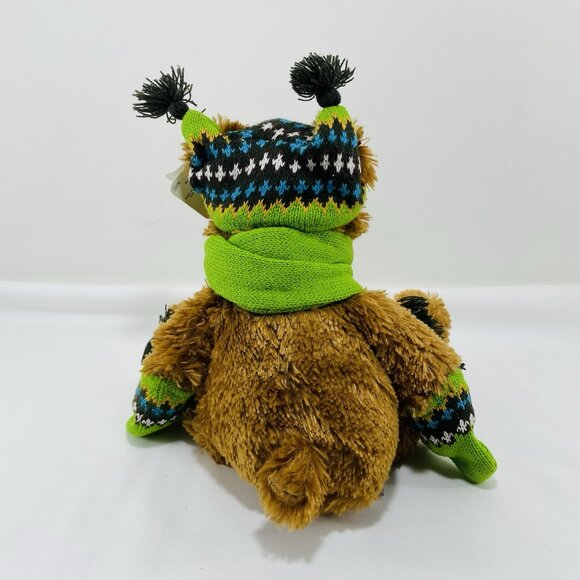 Mary Meyer Winter Bear Plush Toy Stage Stores Bealls Retired Outfit Scarf Gloves - Picture 4 of 12